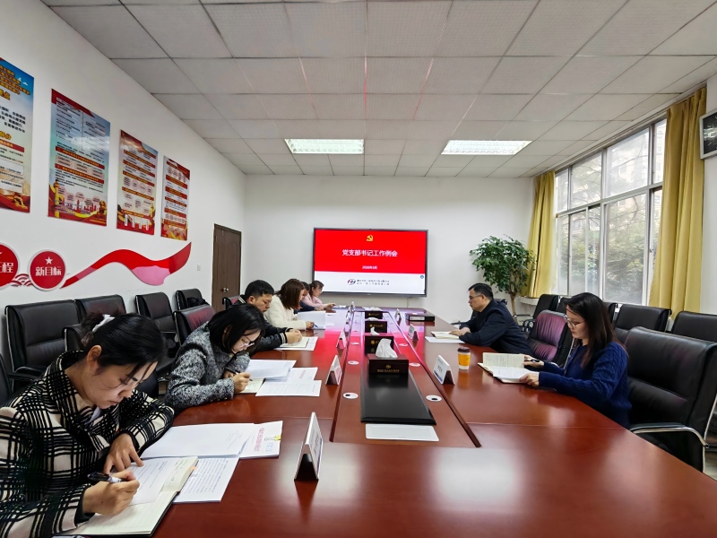 公司召开党支部书记工作例会暨党支部书记履职能力提升班（第一期）
